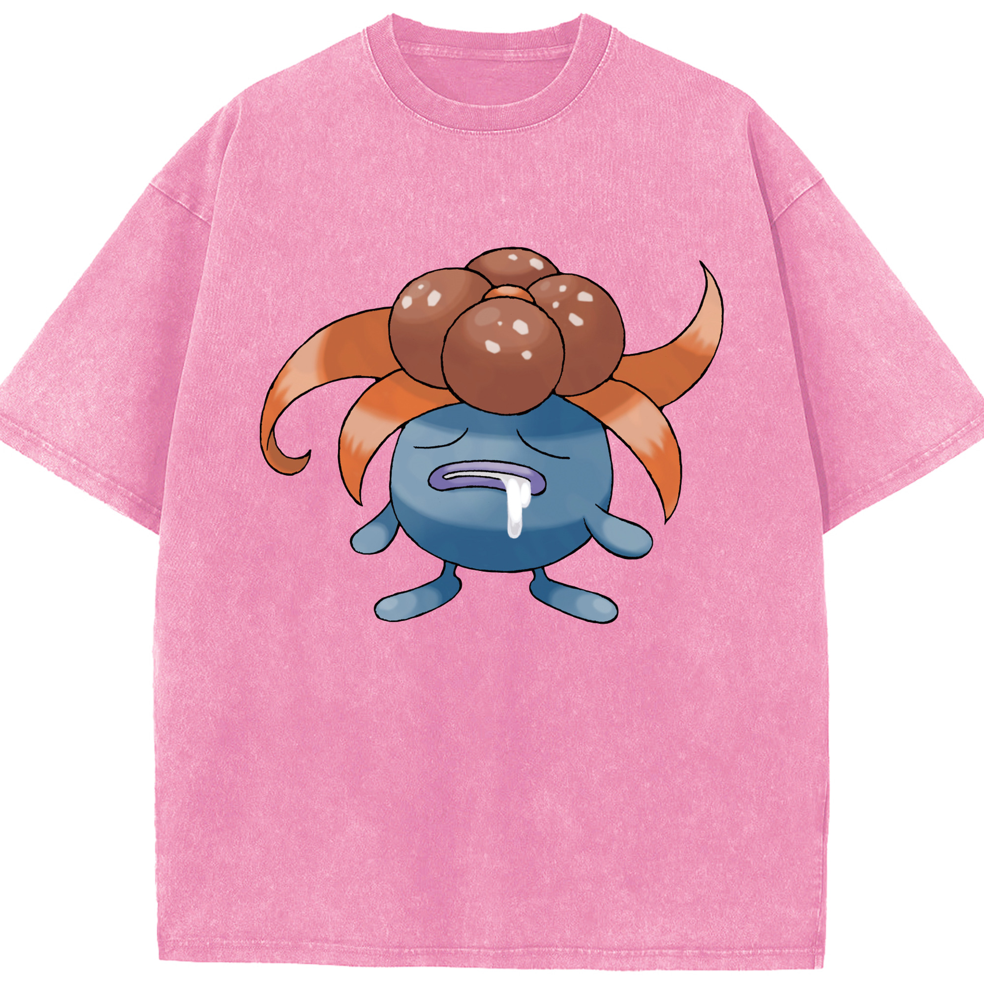 （画像用） ポケットモンスター Pokémon 綿100% ヴィンテージ風 半袖Tシャツ（フロントプリント）